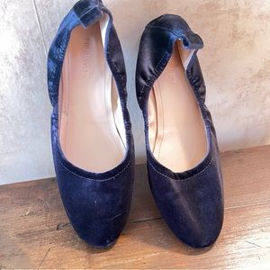 Nine West Velvet Flats